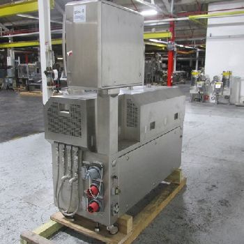 18"Leistritz#18PH/GG-40D, Twin Screw Extruder, 40:1 L/D, 2003, #2836-8