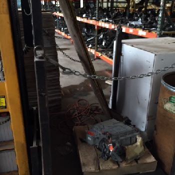 Big Joeused forklift, forward &amp; reverse motion is controlled by the speed controller switch in the control head