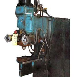 150 KVASciaky#SPT-2, projection welder,24" throat,7 cylinder,adjustable stroke,440/460/480 V.,3 phase,#5971