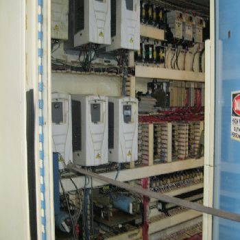 TechniDrill#50-12.375.2, 6 spindle, 3/8" x 12 capacity, A-B PLC, 9000 RPM, 1997