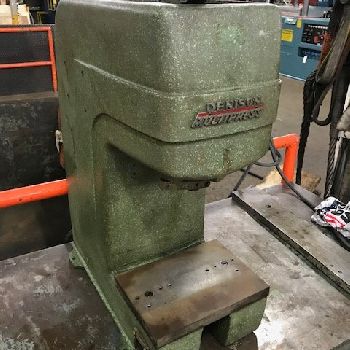 2 Ton,Denison#A, hydraulic C-frame press, 3" stroke, 10 DL, 4.875 throat, #28022