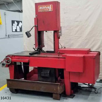 Marvel#SERIES-8-MARK-I, vertical bandsaw, S/N 824709, #016431