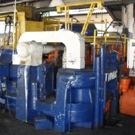 5 "National, upsetter avec chauffage par induction à pilier de 320 KW, sous tension