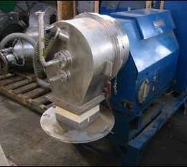 12"Heinkel#HF300, inverting filter centrifuge, stainless steel, 1985, #19416