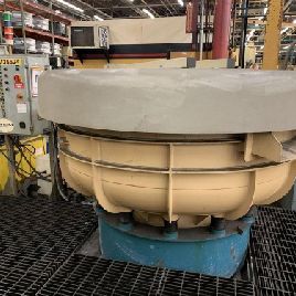 27.5 cu.ft.Rosler # R780EC, vibrador rotativo de fondo plano, 71 "de diámetro del tazón, 2008, # 11000