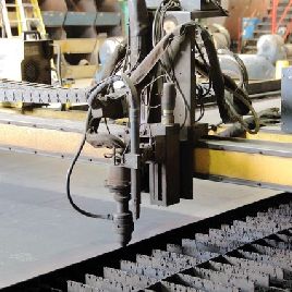 Esab#SABRE-3600, plasma/oxy cutting system,14â€™ x 43â€™,Esab Vision PC CNC control,2005