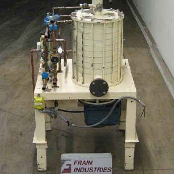 Aasted#AMT1000, 6 plate chocolate tempering unit, 1000 kg or 2200 lbs per hour, 6 bar pressure, water jacketed