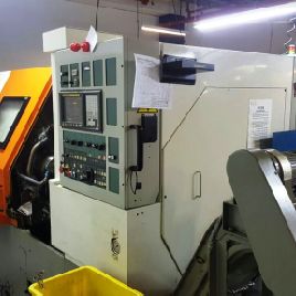 Victor # V-TURN-II-26, vízszintes eszterga, Fanuc OiTB, 20,47 "lengés, 2,95 bar, 10 tokmány, 2004