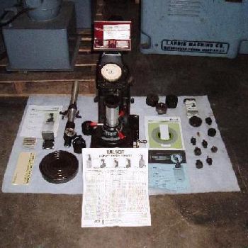 Wilson Rockwell, extra weights,tables,pressure plates,diamonds,cover,more,as new