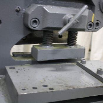 6" x 6 x 1/2Peddinghaus#210-SUPER-20, ironworker,150 ton,20 throat,1977,#67814