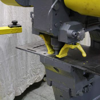 6" x 6 x 1/2Peddinghaus#210-SUPER-20, ironworker,150 ton,20 throat,1977,#67814