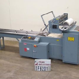 Shanklin#F4A, automatic, continuous motion, flow thru wrapper, 20-75 packages per minute