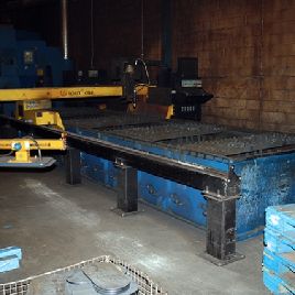 Ajan # PRECISION, Plasmaschneiden, 5 x 20-Tisch, Trockentisch, Staubsammler, Ajan-Steuerung, 2012