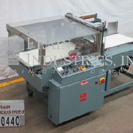 Shanklin#CF1, automatic, side seal, shrink wrapper rated 5-30 packages per minute (2 available)