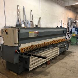 1/4" x 12’Atlantic#HDS-12-1/4, hydraulic,power. back ga.,34 BG, 21 holddowns, 3’ sq. arm,2002