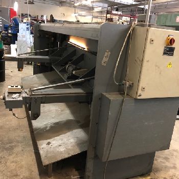 1/4" x 12’Atlantic#HDS-12-1/4, hydraulic,power. back ga.,34 BG, 21 holddowns, 3’ sq. arm,2002