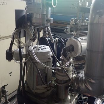 IKADispax Reactor #DR2000/4, Stainless Steel,DR/DRS multi stage high shear mixing unit,mechanical seal w/seal pot,on base,#3157-24