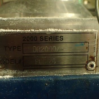 IKADispax Reactor #DR2000/4, Stainless Steel,DR/DRS multi stage high shear mixing unit,mechanical seal w/seal pot,on base,#3157-24