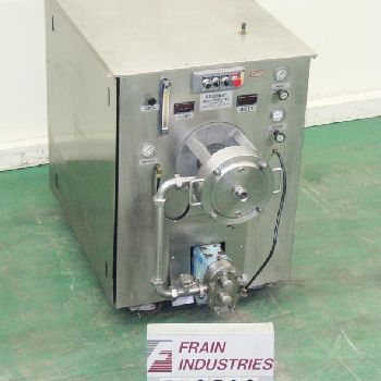 Goodway#CML25, Stainless Steel continuous mixer, 350-2400 lb. per hour, digital displays, e-stop button