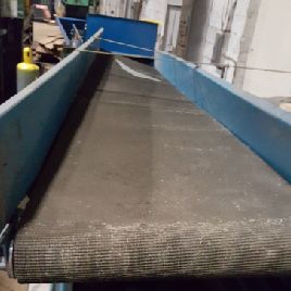 27" wide x 20-1/2 long,Hytrolplastic belt conveyor, used