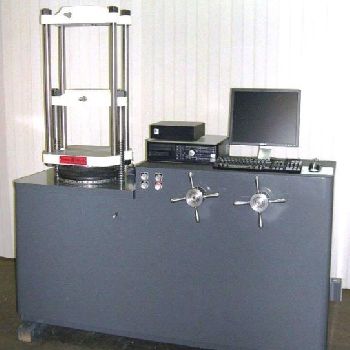 60000 lb.Tinius-Olsen#STANDARD-L, hydraulic,16" open,6 str.,10 x 12-3/4 table,crosshead cells