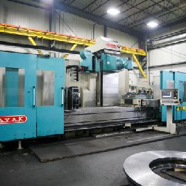 Anayak # HVM-5000-P, 40 ATC, 197 "X, 39.4 Y, 41.3 Z, 3000 RPM, CAT50,40 HP, Heidenhain iTNC-530,2005, # 7186