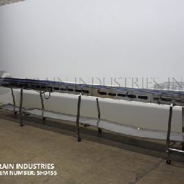 24" wide x 28.10’ long,SSI Conveyors, Stainless Steel table top conveyor, Intralox style belt