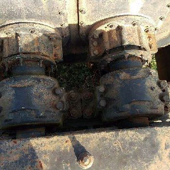 K-Sanderson, Nara #NPD-6W Paddle Dryer, CS, 150# steam heated, 2-rotors, 261 sq.ft., jacketed, sludge dryer, #1271568 (2 available)