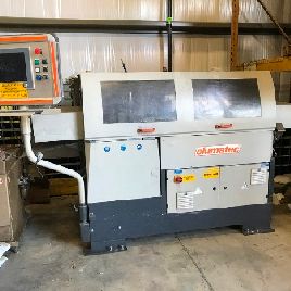 19.6"Elumatec#SAS142/42,CNC,non-ferrous,19 blade,.2 -30 feed, 3400rpm,SPS control,’12