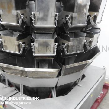 Ishida#CCW-RZ-214W-S/60-WP, 14-head, Stainless Steel, combination weigh scale system, 15 kg to 1000g