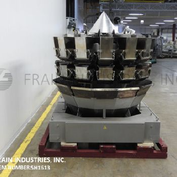 Ishida#CCW-RZ-214W-S/60-WP, 14-head, Stainless Steel, combination weigh scale system, 15 kg to 1000g