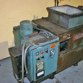2.5 cu.ft.Almco#V-3, vibrating finishing machine,15" L x 16 W tub,1 HP,#19183