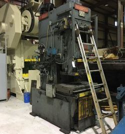 75 Ton,Niagara#E75, 6" str,13.75 SH,4 adj,36 x 24 bed,OBI mech.press,A/C &amp; brake