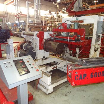 18" x 2.875Ruesch, 3000 lb., 25 HP, steel stripper rings