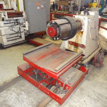 18" x 2.875Ruesch, 3000 lb., 25 HP, steel stripper rings