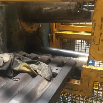 National#6, 3" stock size,10 roll diameter,10-1/2 roll width,24 rolled section length,25HP,’72