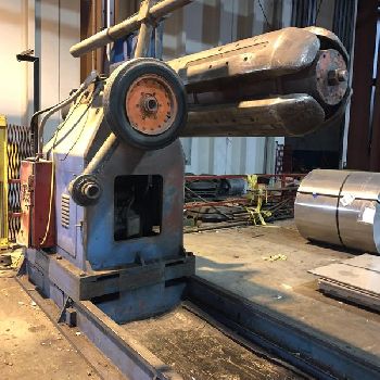 20000 lb.Littell, motor d coil reel, 60" W,96 OD,18 -24 ID, power traverse/elevation