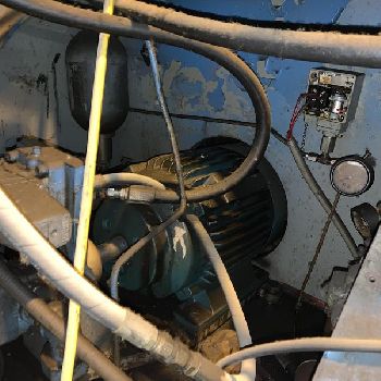 20000 lb.Littell, motor d coil reel, 60" W,96 OD,18 -24 ID, power traverse/elevation