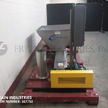 Conveyor Services bi-directional, twin screw auger feeder