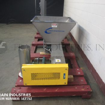 Conveyor Services bi-directional, twin screw auger feeder