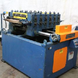 6 Stand,Bradbury#130RP, duplex rollformer, 36" wide, 2 arbors, 5 HP, #65252