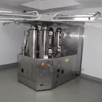 10 Ton,Korsch#XL-800, 100 Kn main,100 Kn pre,71 sta,B-tld,dual sided,16mm max diameter,18mm depth,766,800 tabs/hr,2003, 347269