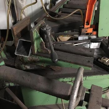 12" x 12 Sagemeister Metora #MB300, swivel head, vari-speed, 1.5 HP, manual