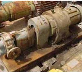 30 GPM, Waukesha # 25, bomba de engranajes de 1.5 ", acero inoxidable, 5 HP, # 19309