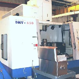 Daewoo #DMV-650Diamond Series, 4-Axis,49.6" X,25.6 Y,25.6 Z,8k RPM,36 ATC,F16M