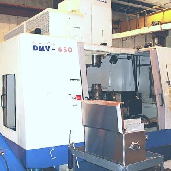 Daewoo #DMV-650Diamond Series, 4-Axis,49.6" X,25.6 Y,25.6 Z,8k RPM,36 ATC,F16M
