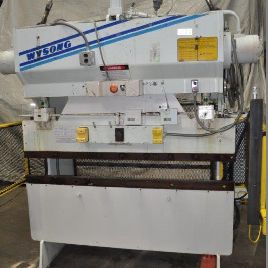 40 Ton,Wysong &amp; Miles#H-4072, Hydra-Mechanical press brake,6â€™ OA bed,2.5" stroke,5 HP,1994