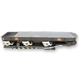 EriezHI-VI #HS-42, Stainless Steel vibratory feeder, 18" wide x 8’ long, #15938