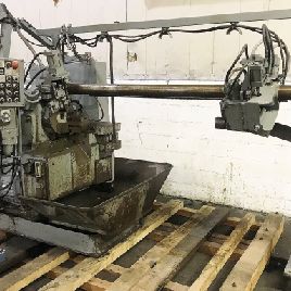 Bardons & Oliver 4 "de 4", 3 lames coulissantes, longueur de coupe de 5 ’, crosse pneumatique automatique, # BL4639