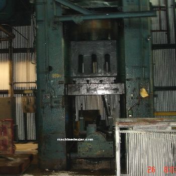 3000 Ton,Lake Erieforging press, 82" DL, 42 stroke, 400 IPM